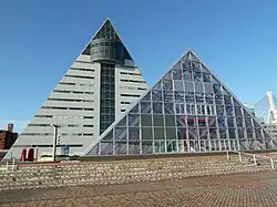 Triangular shaped building