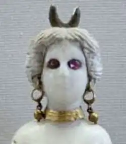 Statuette of the goddess Astarte.