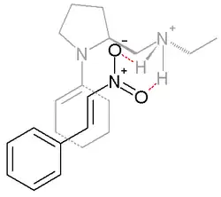 Asymmetric Michael transition state