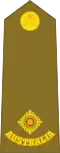 Second lieutenant (Australian Army)[21]