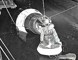 Egress training at Langley