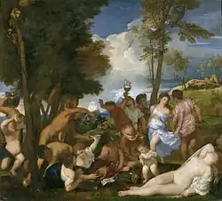 Titian, Bacchanal of the Andrians, c. 1523–1526