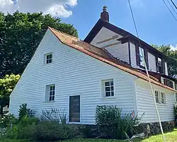 Original mid-18th century section of the Ball-Sellers House built by John Ball as a log cabin. It is the oldest building in Arlington County