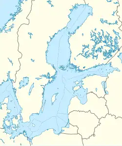 Vyborg is located in Baltic Sea
