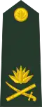 Major general (Bengali: মেজর জেনারেল, romanized:&nbsp;Mējara jēnārēla) (Bangladesh Army)[10]