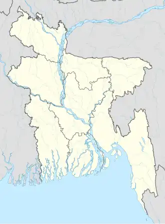 Chittagong is located in Bangladesh