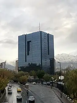 Bank Markazi Tower, headquarters of the Central Bank of Iran since 2005