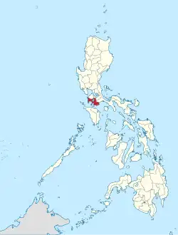 Location in the Philippines