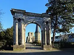 The Marble Gate, main gate of the former Abbey of Saint Winnoc