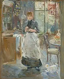In the Dining Room, 1886, National Gallery of Art, Washington D.C.
