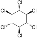 β-hexachlorocyclohexane