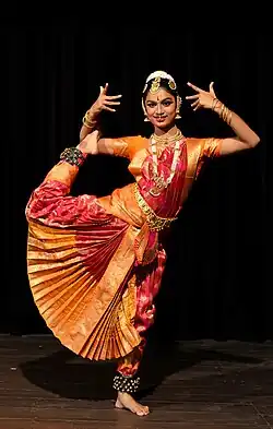 The Bharatanatyam dance of Tamil Nadu