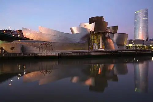 Guggenheim Museum, Bilbao, Spain, by Frank Gehry, opened in 1997[296]
