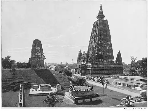 The temple as it appeared in 1899, shortly after its restoration in the 1880s