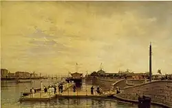 The Neva River in a nineteenth-century painting