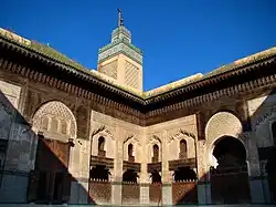 Bou Inania Madrasa in Fes (14th century, Marinid period)