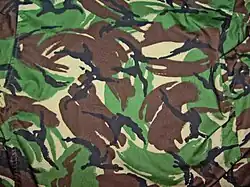 British Disruptive Pattern Material, issued to special forces in 1963 and universally by 1968