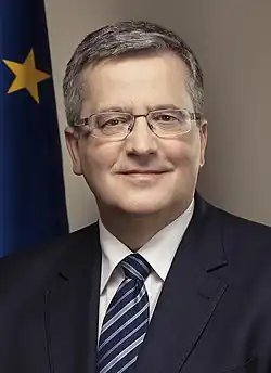 Bronisław Komorowski former president of Poland (2010–2015)