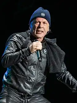 Dickinson performing in 2024