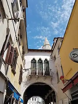 View from Čevljarska Street