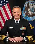 Robert P. Burke Former U.S. Navy four-star admiral 58th Chief of Naval Personnel