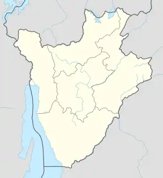 Bujumbura is located in Burundi