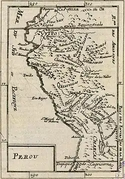 Perou. Das Königreich Perou, from Description de l'Univers, contenant les différents systèmes du monde