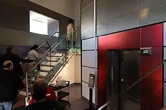 Elevator at The Top level in 2023