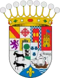 Coat of Arms as Count of Gálvez (1783–1786)