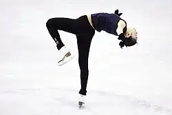 South Korean singles skater Yuna Kim, 2008