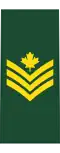 Sergeant (French: Sergent) (Canadian Army)[59]