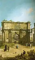 The Arch of Septimius Severus, 1742
