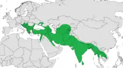 Refer to the section "Subspecies" and the column "Distribution"