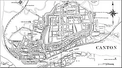 The US Navy's Dept of Navigation's 1920 map of "Canton"