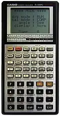 fx-7000G, the first graphing calculator
