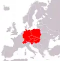 Middle Europe (Brockhaus Enzyklopädie, 1998)