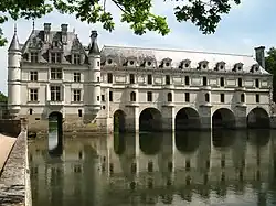 View of the west façade