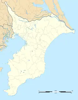NRT/RJAA is located in Chiba Prefecture