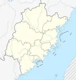 Fuzhou is located in Fujian
