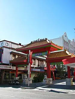 Brisbane's Chinatown. Chinese Australians are Brisbane's largest non-European ancestry.