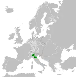 The Cisalpine Republic in 1797