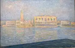 Claude Monet The Palazzo Ducale, Seen from San Giorgio Maggiore, 1908