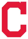 "Block C" logo used secondarily from 2014 until 2019, then as the team's primary logo from 2019 through 2021 – the final three years under the Indians name