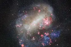 Large Magellanic Cloud imaged by Petr Horálek