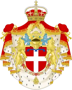 Coat of arms as Crown Prince