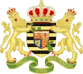 Charles Edward's dynastic arms as Duke of Saxe-Coburg-Gotha
