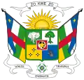 Coat of arms of the Central African Republic