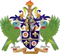 Coat of arms of Saint Lucia