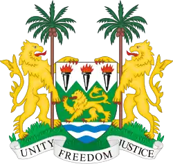 Coat of arms of Sierra Leone