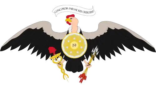Former coat of arms of Venezuela.